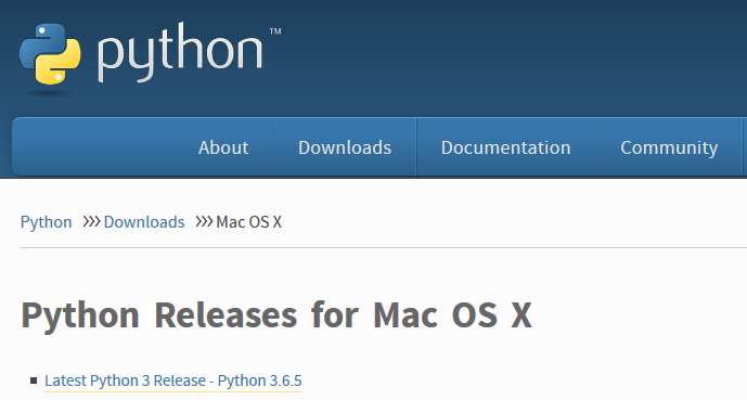 python.org download mac